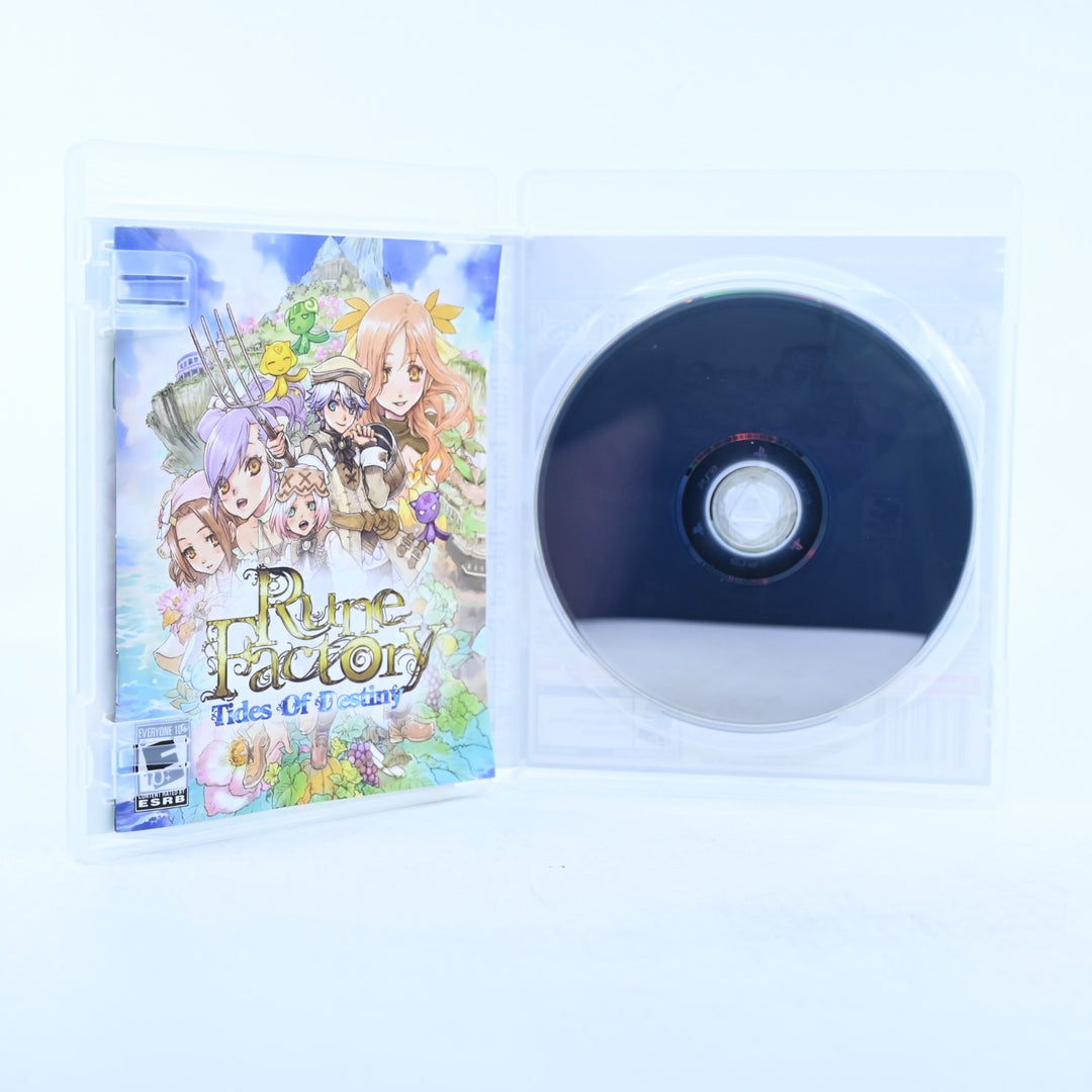 Rune Factory: Tides of Destiny - PS3 Game + Manual - REGION FREE