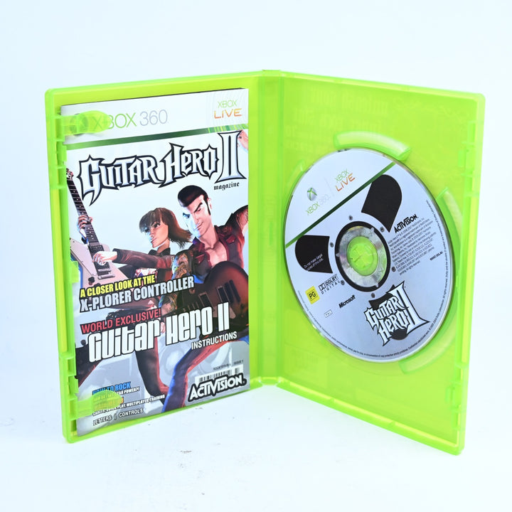 Guitar Hero II - Xbox 360 Game + Manual - PAL - MINT DISC!