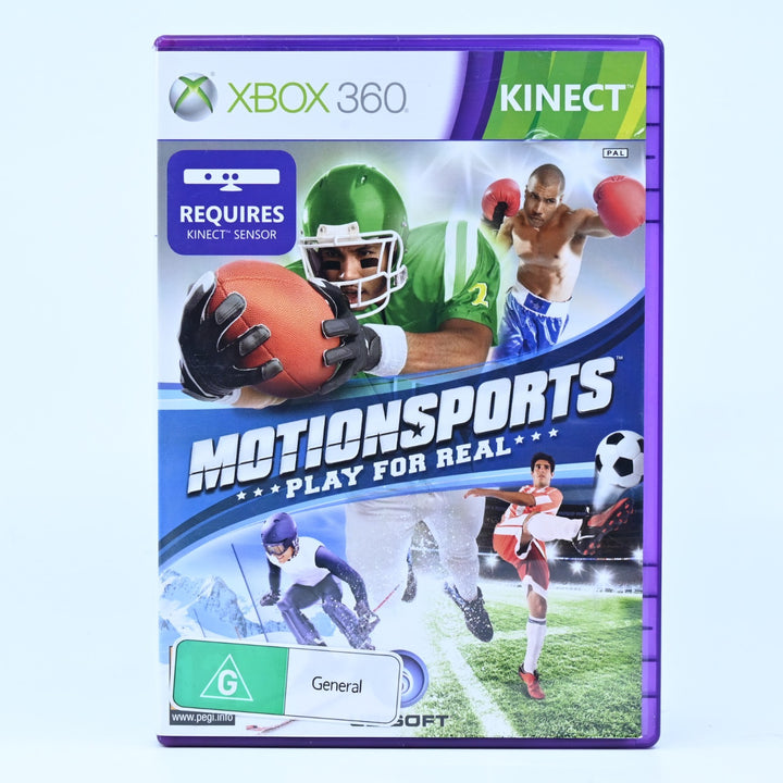 Motionsports: Play for Real - Xbox 360 Kinect Game + Manual - PAL - MINT DISC!