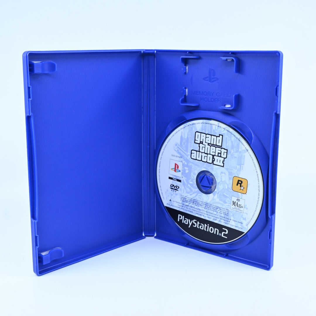 Grand Theft Auto III 3 - Sony Playstation 2 / PS2 Game - No Manual - PAL