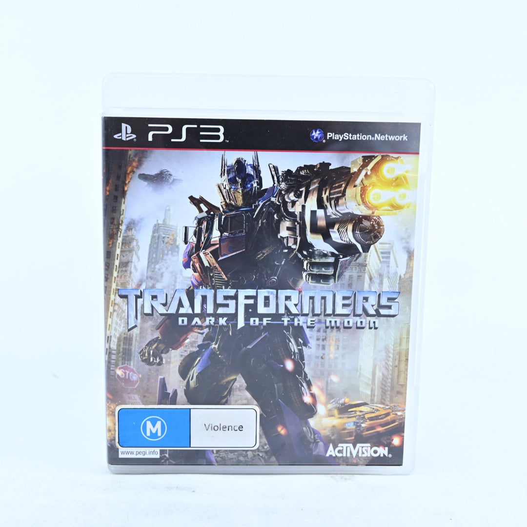 Transformers: Dark of the Moon - Sony Playstation 3 / PS3 Game + Manual