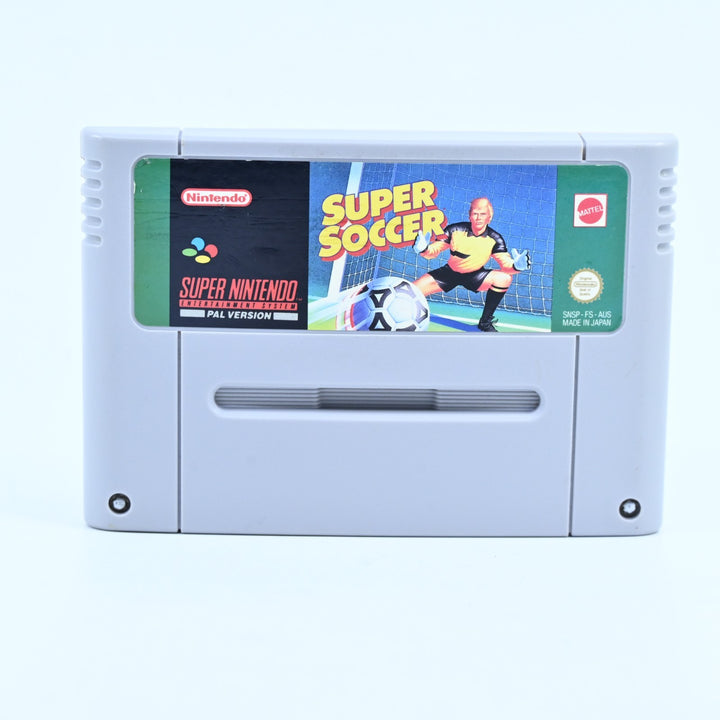 Super Soccer - Super Nintendo / SNES Game - PAL - FREE POST!