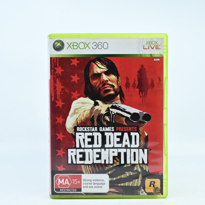 Red Dead Redemption - Xbox 360 Game + Manual + Map - PAL