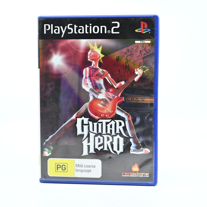 Guitar Hero - Sony Playstation 2 / PS2 Game - PAL - MINT DISC!