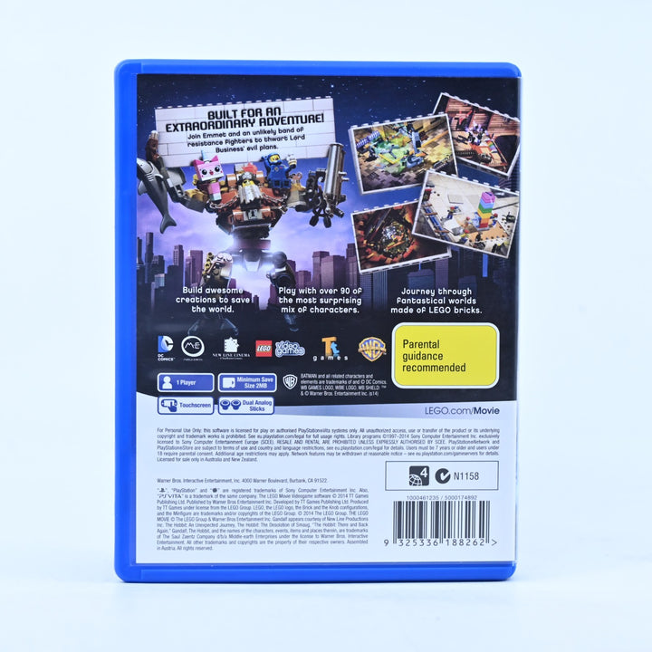 The Lego Movie Videogame - Sony PS Vita Game - FREE POST!