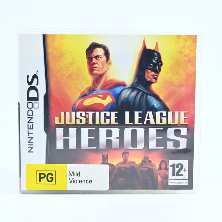 Justice League Heroes - Nintendo DS Game - PAL + Manual - FREE POST!