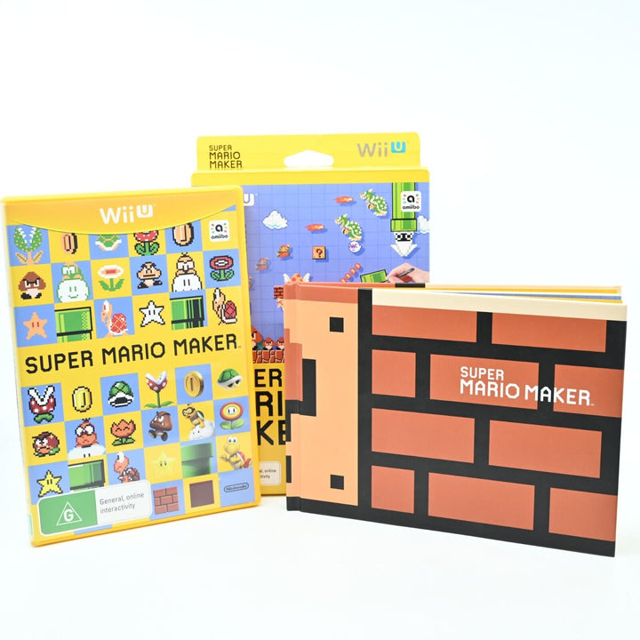 Super Mario Maker with Artbook - Nintendo Wii U Game - PAL - FREE POST!