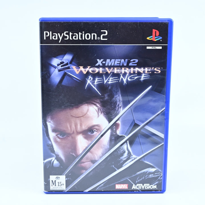 X-Men 2: Wolverine's Revenge - Sony Playstation 2 / PS2 Game + Manual - PAL