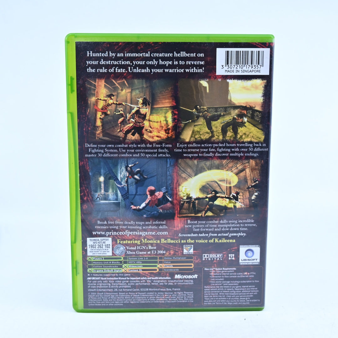 Prince of Persia: Warrior Within - Original Xbox Game + Manual - PAL