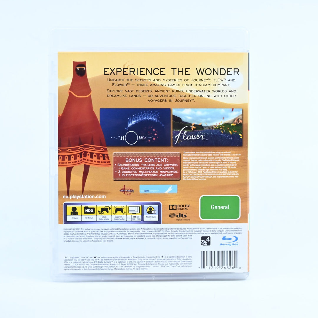 Journey: Collector's Edition - Sony Playstation 3 / PS3 Game + Manual