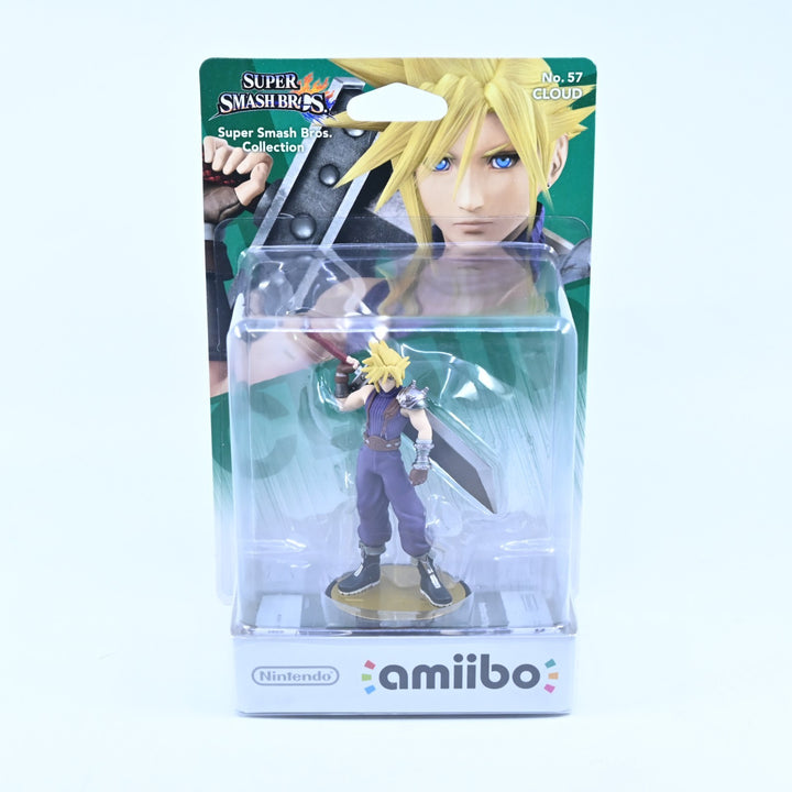 SEALED! Cloud Amiibo No. 58 - Super Smash Bros. Collection - Toy