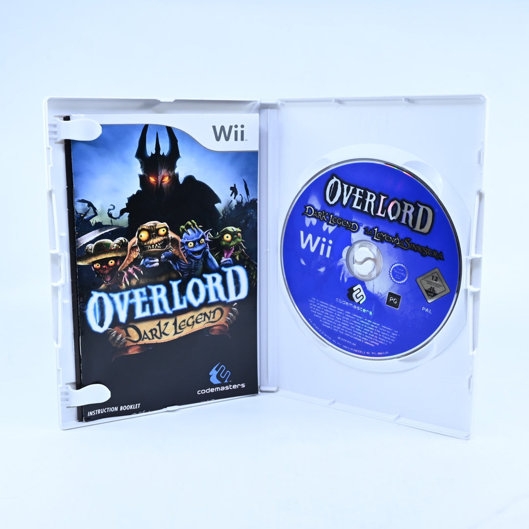 Overlord: Dark Legend - Nintendo Wii Game + Manual - PAL - MINT DISC!