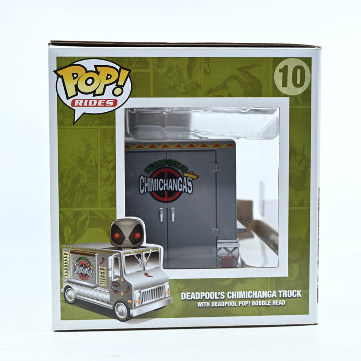 Deadpool's Chimichanga Truck (Silver) - Marvel - Funk Pop Vinyl Marvel Rides #10