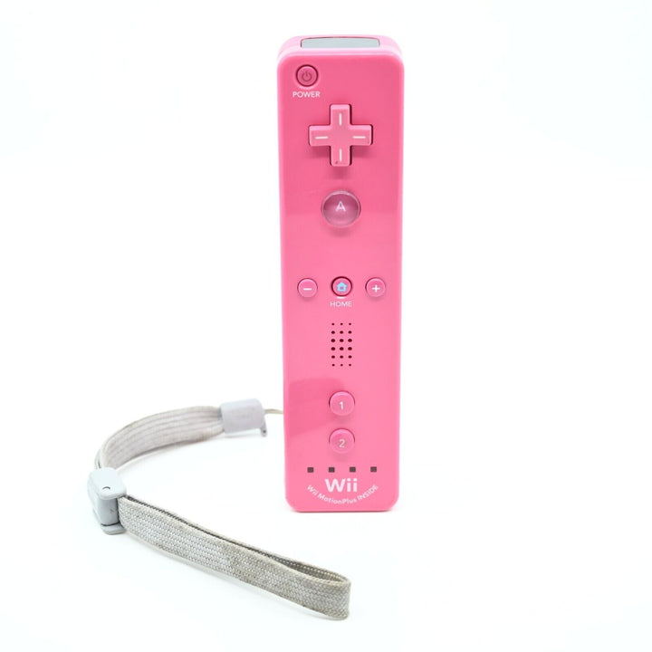 Pink - Official Nintendo Wii Motion Plus - Controller  - Nintendo Wii Accessory