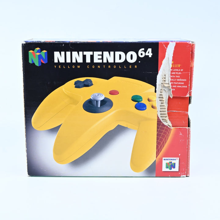 Original Yellow Controller - Nintendo 64 Controller - N64 Accessory