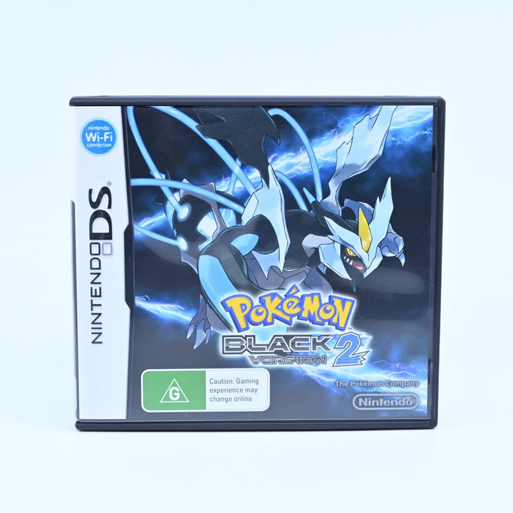Pokemon Black 2 - Nintendo DS Game - AUS PAL + Manual - FREE POST!