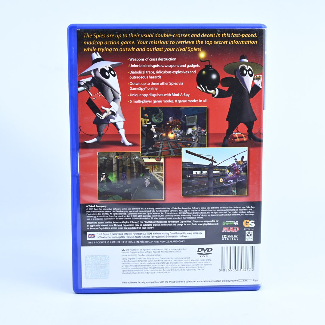 Spy vs Spy - Sony Playstation 2 / PS2 Game + Manual - PAL - NEAR MINT DISC!