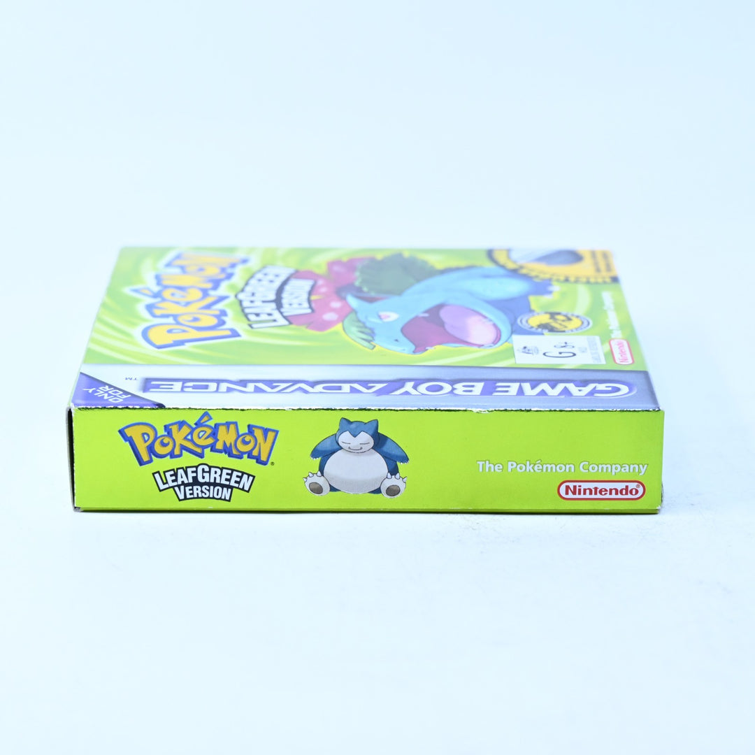 Pokemon LeafGreen Version - Nintendo Gameboy Advance / GBA Boxed Game - AUS PAL