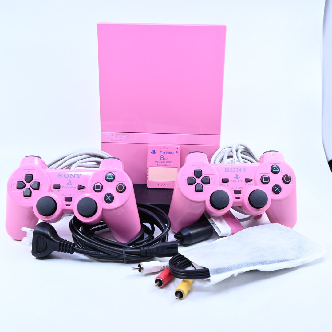 Pink Sony Playstation 2 / PS2 Slim Console - AUS PAL - FREE POST!