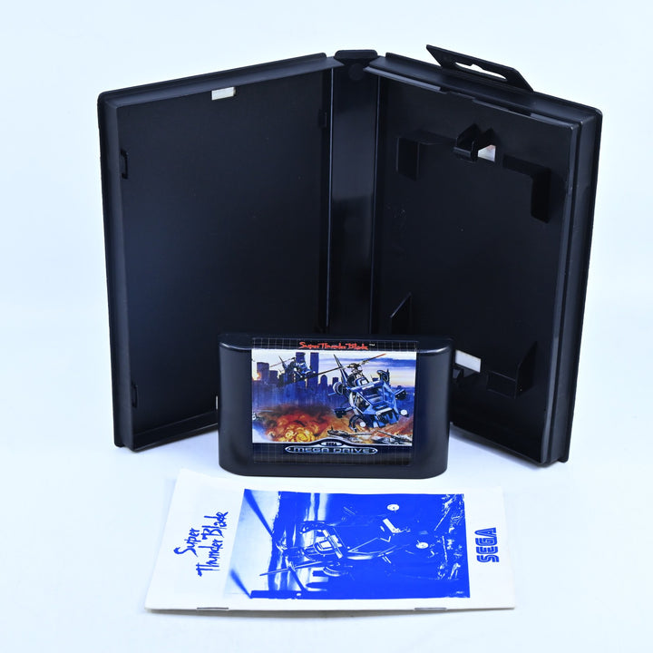 Super Thunder Blade - Sega Mega Drive Game + Manual - PAL - FREE POST!