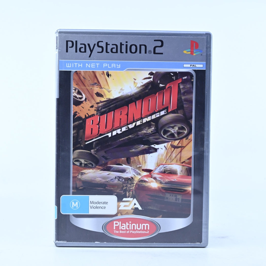 Burnout Revenge - Sony Playstation 2 / PS2 Game + Manual - PAL - MINT DISC!