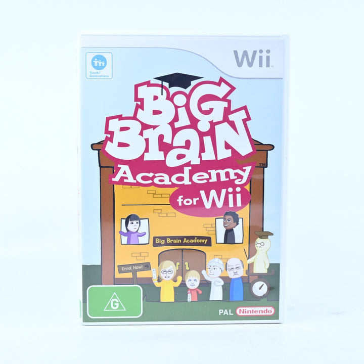 Big Brain Academy for Wii - Nintendo Wii Game - No Manual - PAL - FREE POST!