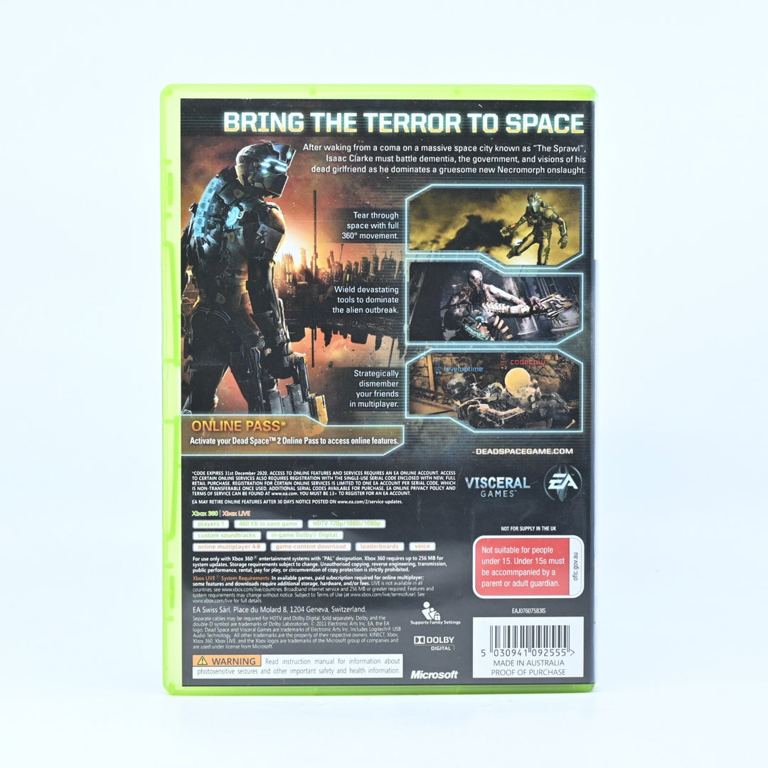 Dead Space 2 - Xbox 360 Game + Manual - PAL