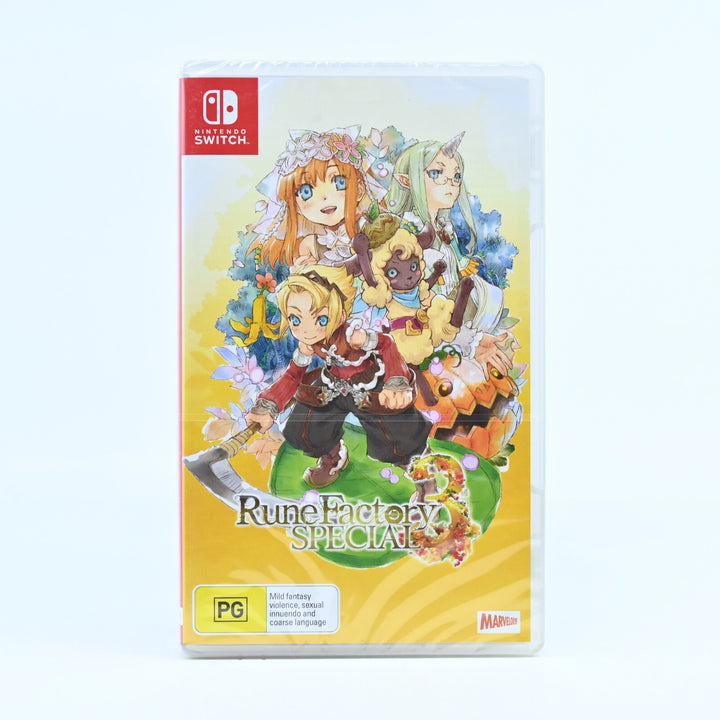 SEALED! Rune Factory 3 Special - Nintendo Switch Game - FREE POST!