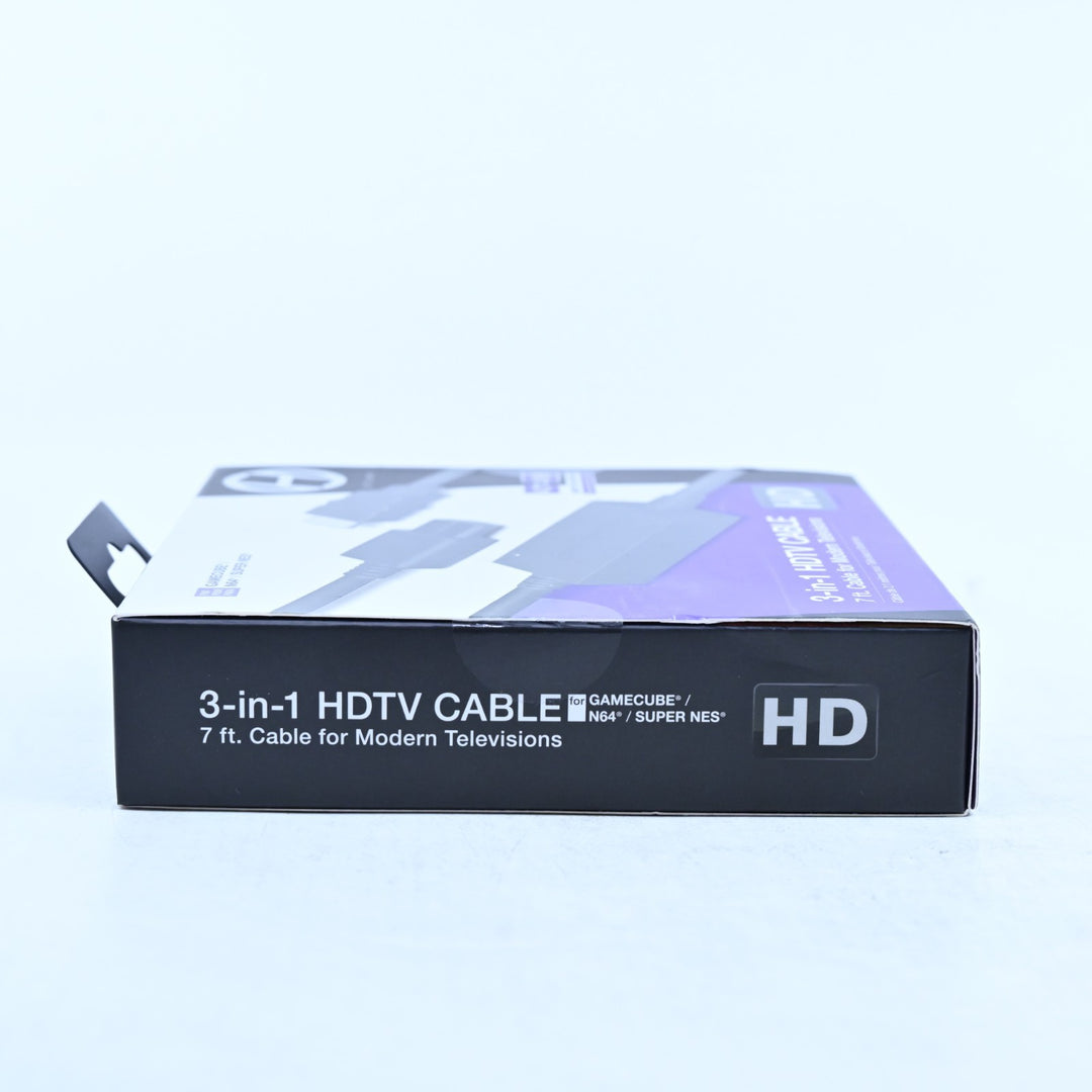 Hyperkin 3-in-1 HDTV Cable - Nintendo Gamecube Accessory / N64 Accessory