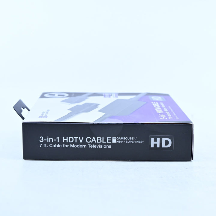 Hyperkin 3-in-1 HDTV Cable - Nintendo Gamecube Accessory / N64 Accessory