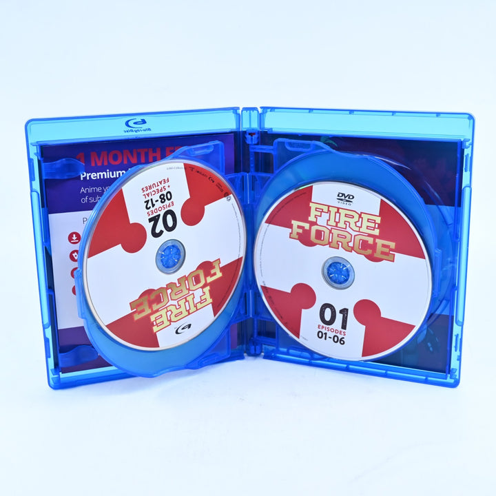 Fire Force Season 1 Parts 1 & 2 - Region A & B - Anime Blu-ray & DVD