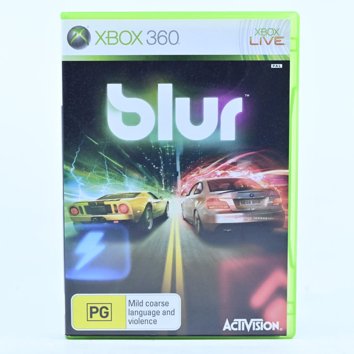Blur - Xbox 360 Game + Manual - PAL - MINT DISC!