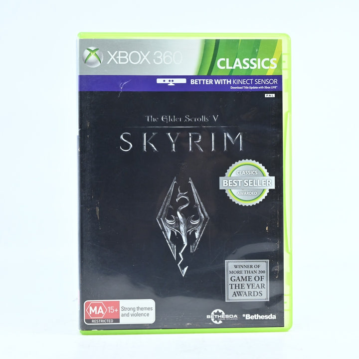 The Elder Scrolls V: Skyrim - Xbox 360 Game - No Manual - PAL - MINT DISC!