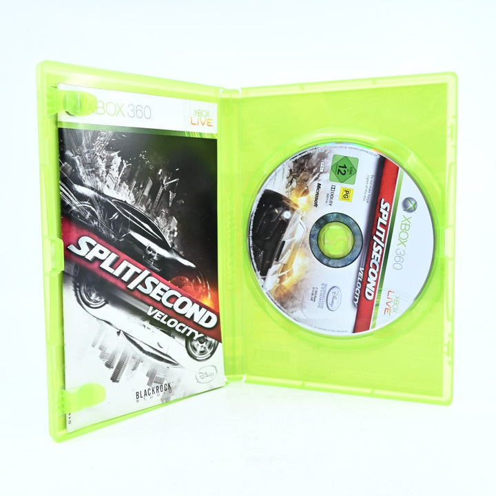 Split / Second Velocity - Xbox 360 Game + Manual - PAL - MINT DISC!