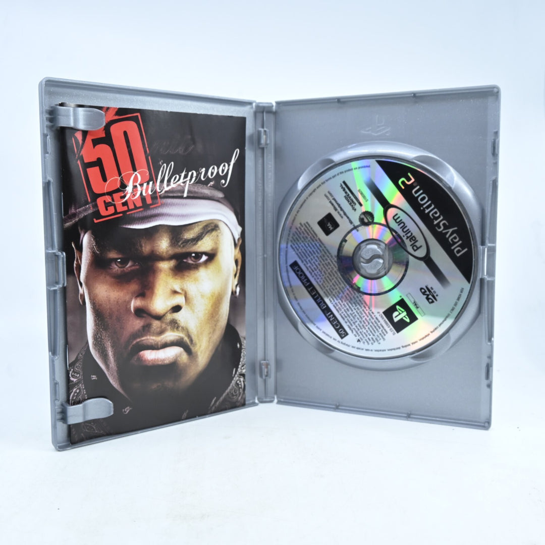 50 Cent Bulletproof - Sony Playstation 2 / PS2 Game + Manual - PAL - MINT DISC!