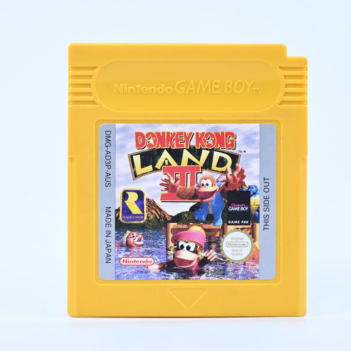 Donkey Kong Land III  - Nintendo Gameboy Game - PAL - NEW SAVE BATTERY!