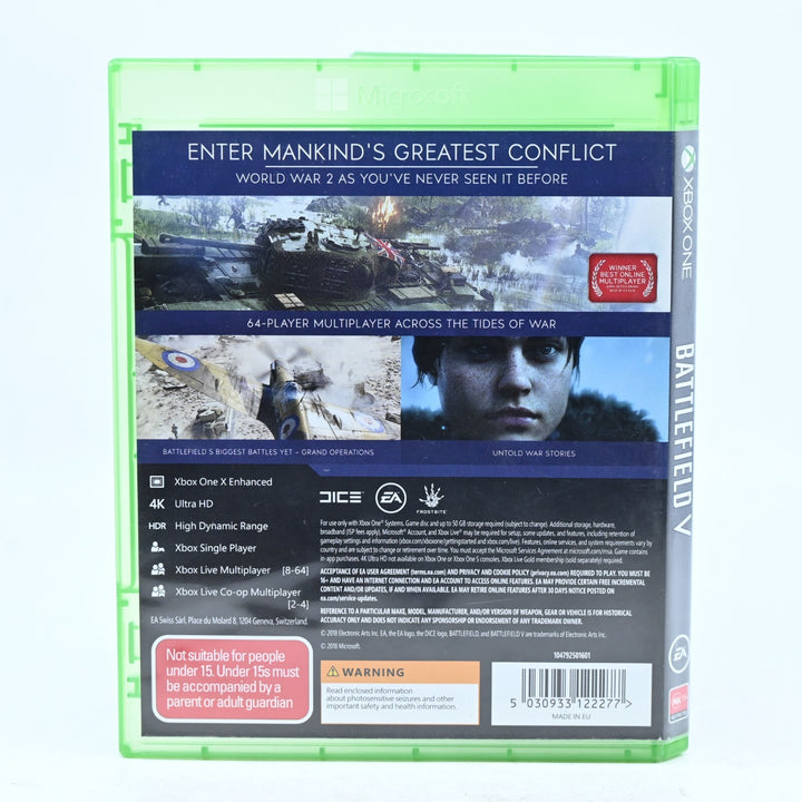 Battlefield V 5 - Xbox One Game - PAL - FREE POST!