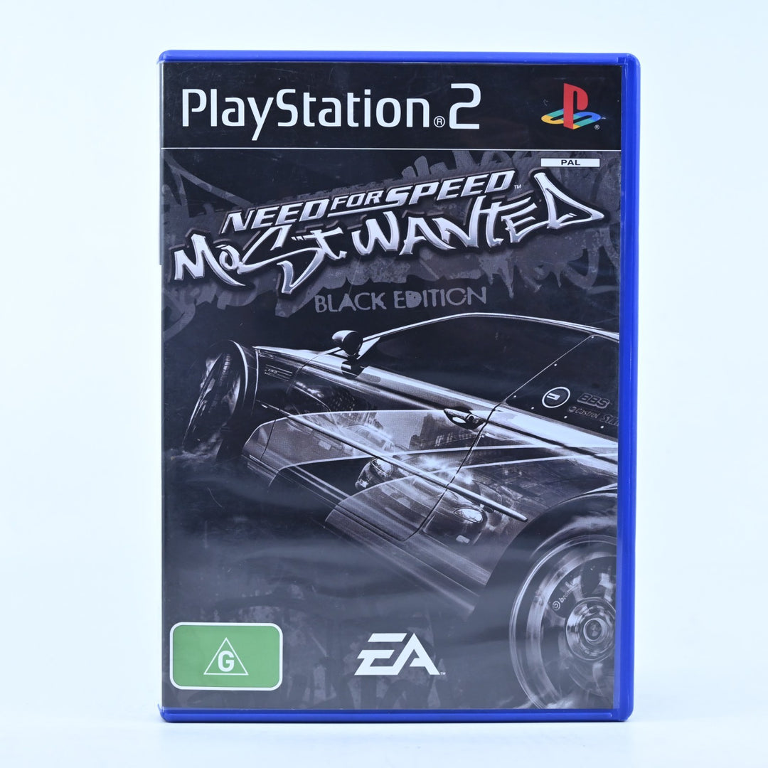 Need for Speed: Most Wanted - Black Edition - PS2 Game + Manual - PAL