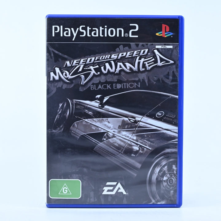 Need for Speed: Most Wanted - Black Edition - PS2 Game + Manual - PAL