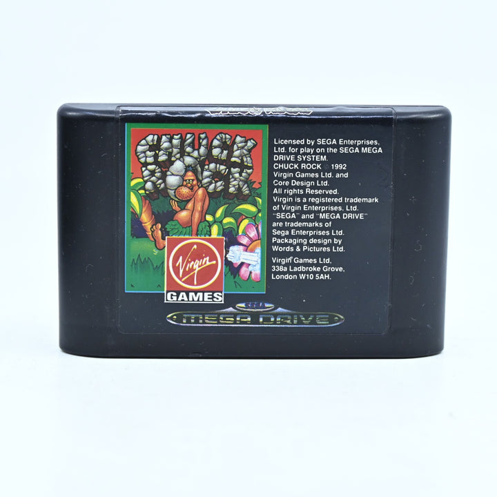 Chuck Rock - Sega Mega Drive Game - Cartridge Only - PAL - FREE POST!