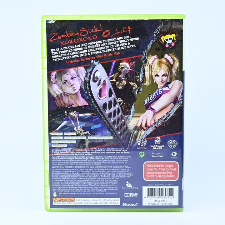 Lollipop Chainsaw - Xbox 360 Game + Manual - PAL