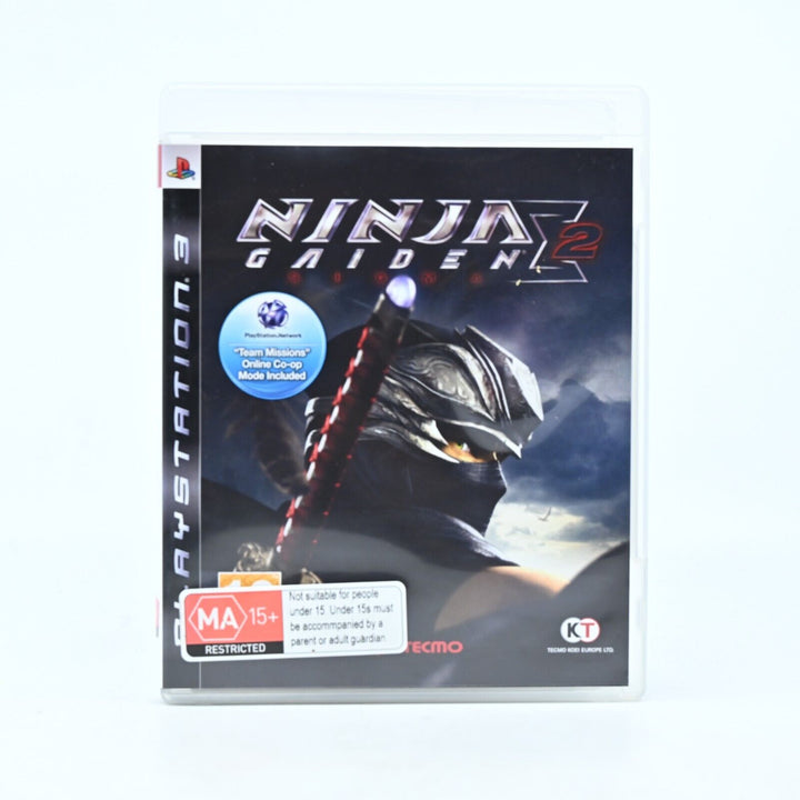 Ninja Gaiden Sigma 2 - Sony Playstation 3 / PS3 Game + Manual - FMINT DISC!