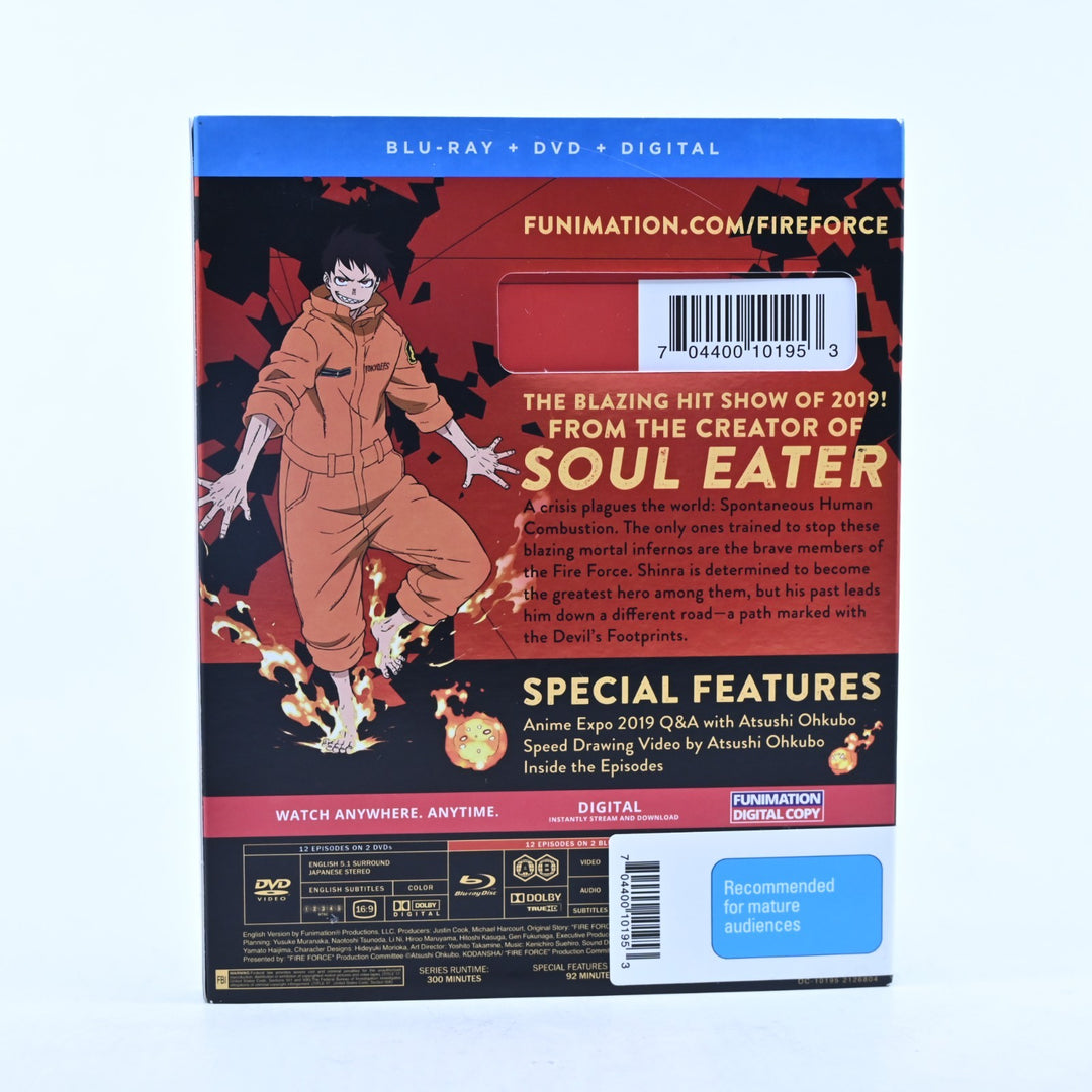 Fire Force - Season 1 Part 1 - Region B - Anime Blu-ray & DVD