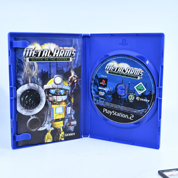 Metal Arms: Glitch in the System - Sony Playstation 2 / PS2 Game + Manual - PAL