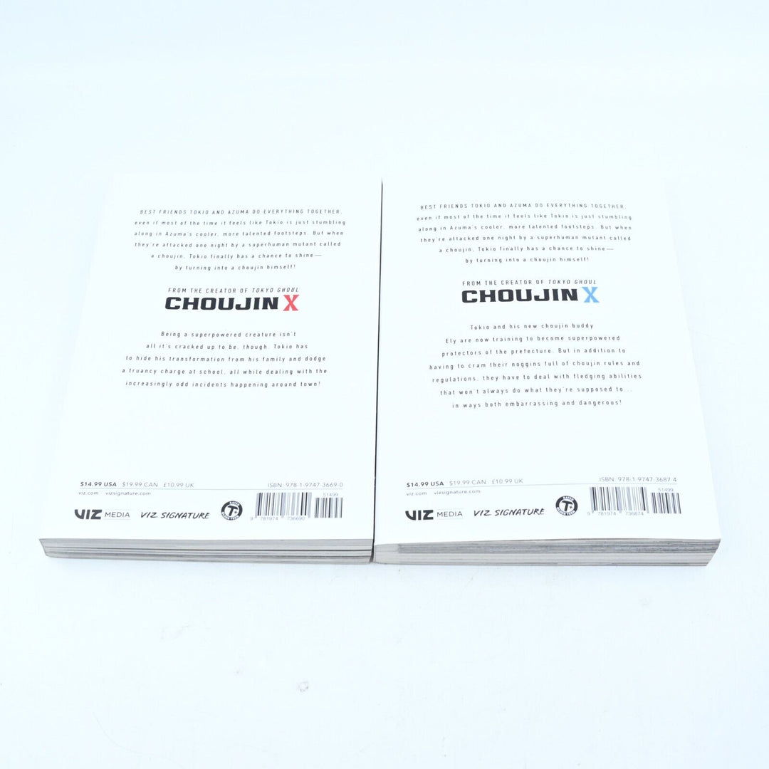 Choujin X Vol. 1-2 - Viz Media - Manga