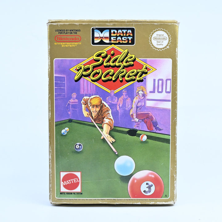 Side Pocket - Nintendo Entertainment System / NES Boxed Game - PAL - FREE POST!
