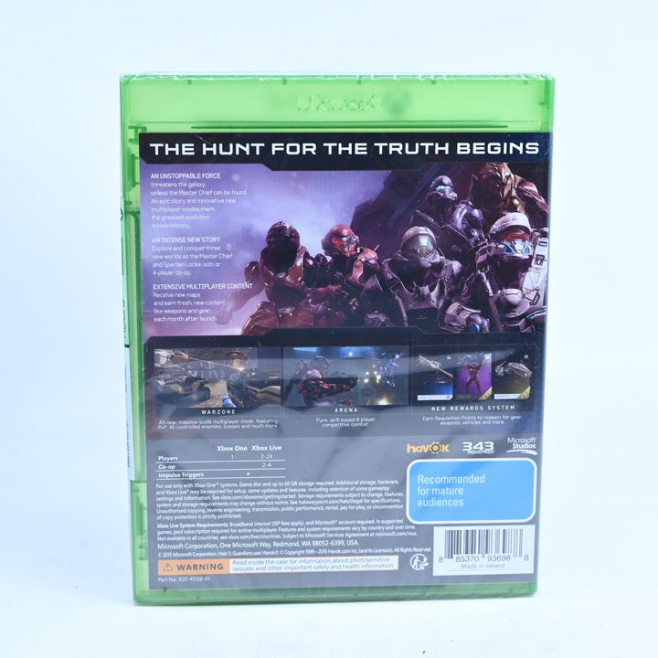 Halo 5: Guardians - SEALED! - Xbox One Game - PAL - FREE POST!