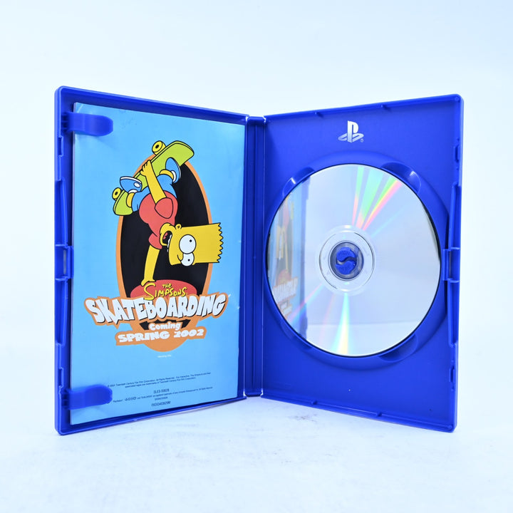The Simpsons Road Rage - Sony Playstation 2 / PS2 Game + Manual - PAL