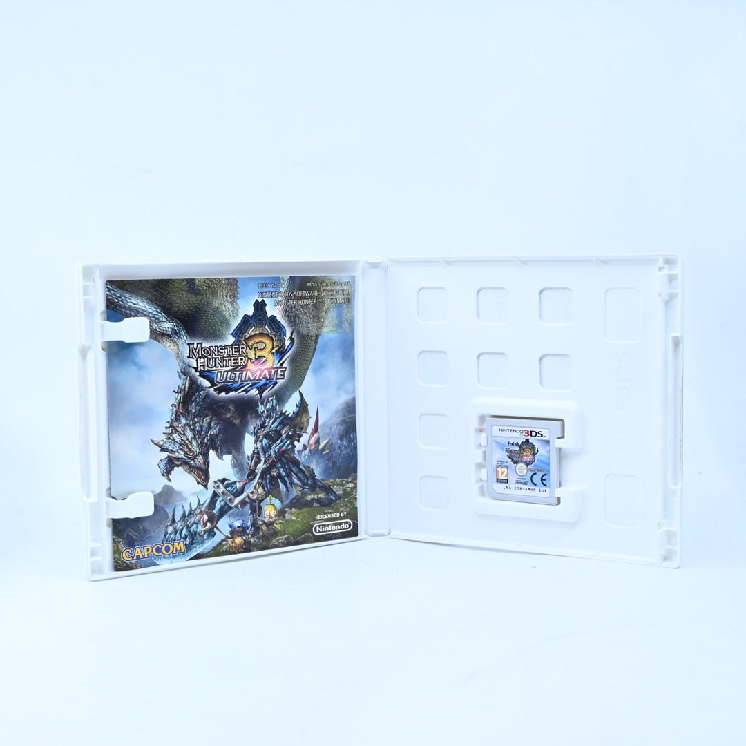 Monster Hunter 3 Ultimate - Nintendo 3DS Game - PAL + Manual - FREE POST!