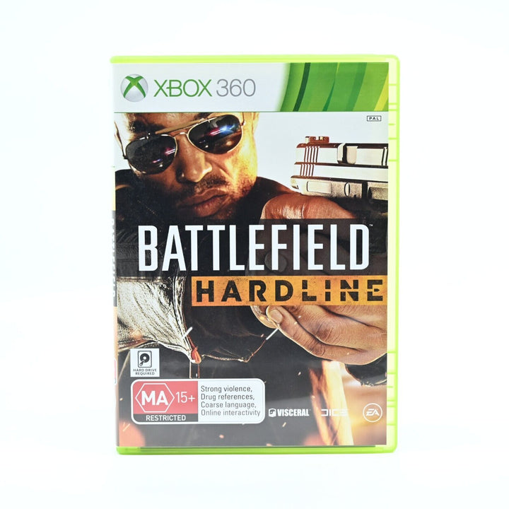 Battlefield: Hardline - Xbox 360 Game + Manual - PAL - MINT DISC!